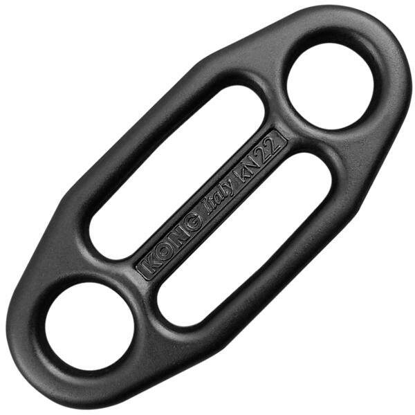 Kong Usa Gi-Gi Belay Plate Descender, Black 859N00400KK - main